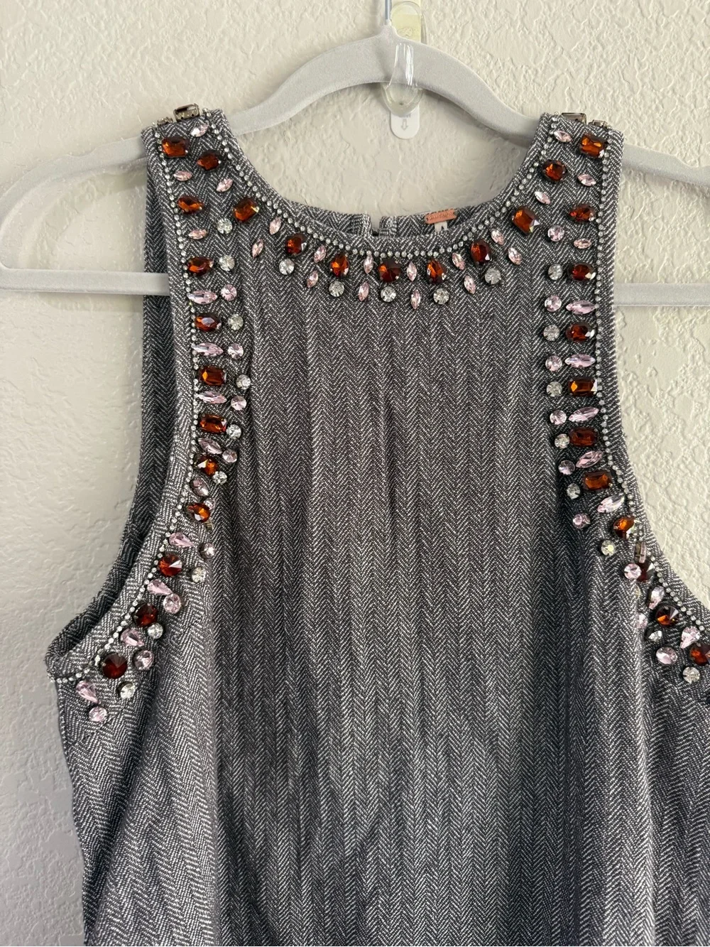 Free People You're A Gem Mini Dress NEW